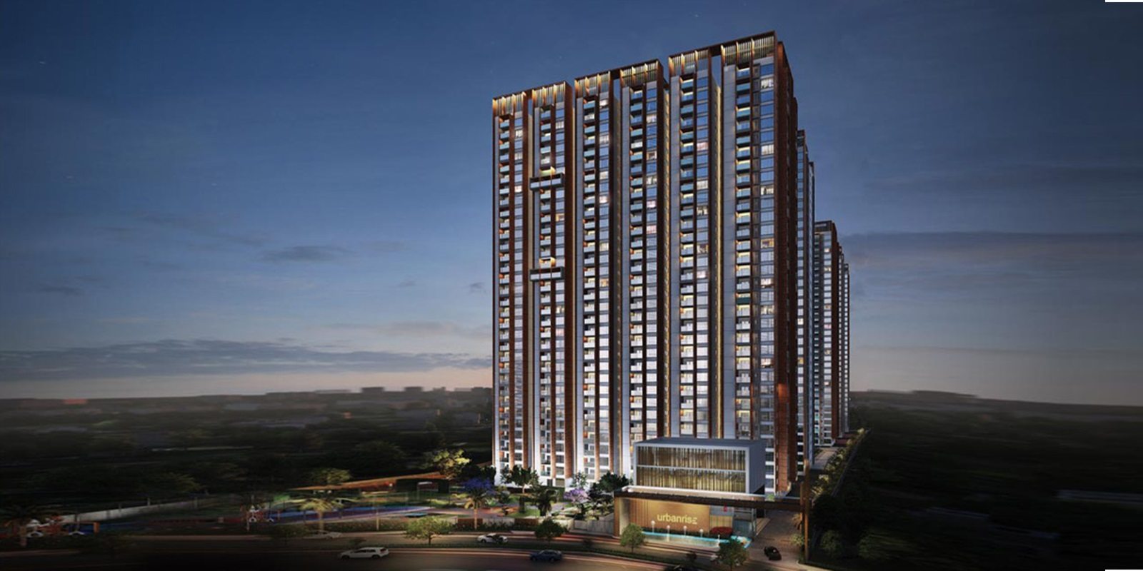 Urbanrise On Cloud 33 apartment towers in Bachupally, Hyderabad